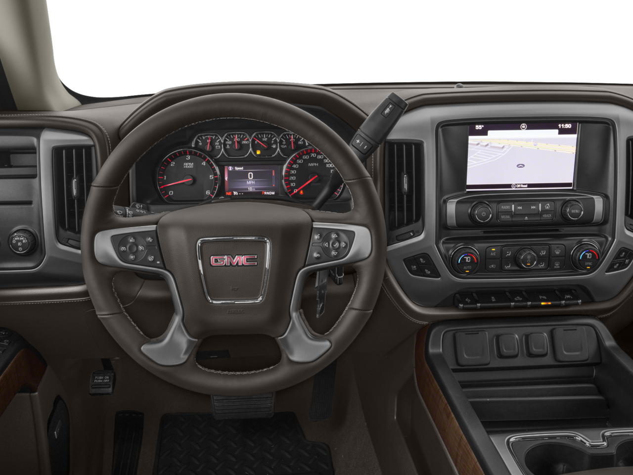 2017 GMC Sierra 1500 — interior view