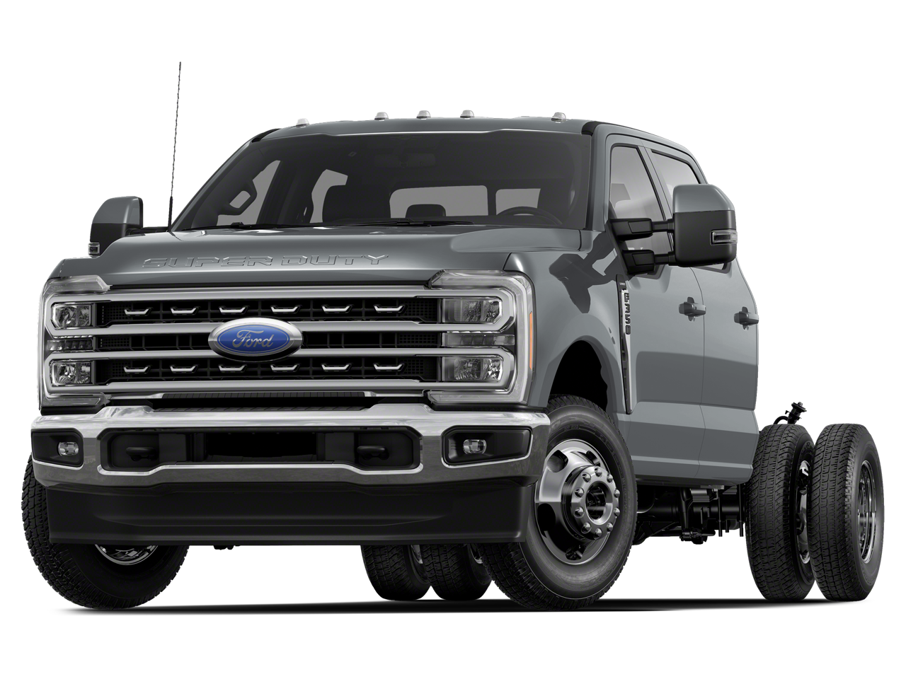 2026 Ford F-350SD XL DRW in Oxford White — front three-quarter view