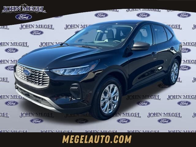 2026 Ford Escape Active in Black Metallic — front three-quarter view