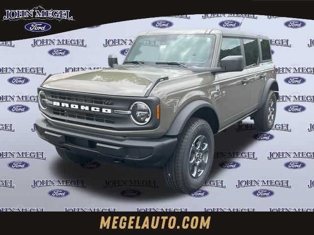 2026 Ford Bronco Big Bend in Gray — front three-quarter view