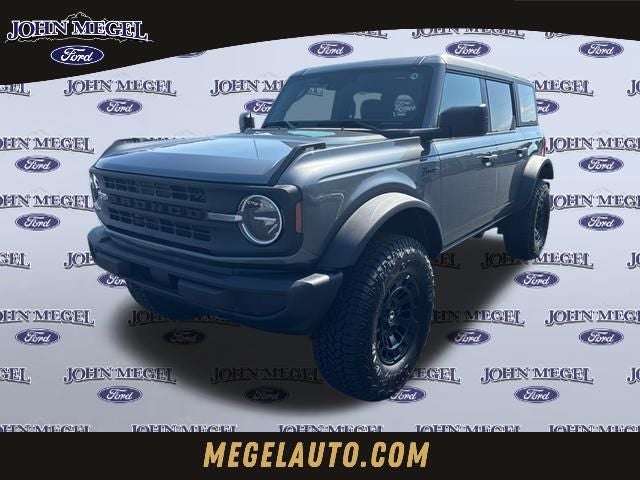 2026 Ford Bronco Big Bend in Gray Metallic — front three-quarter view