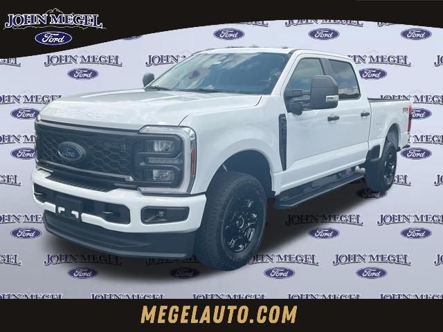 2026 Ford F-250SD XL STX in Oxford White — front three-quarter view