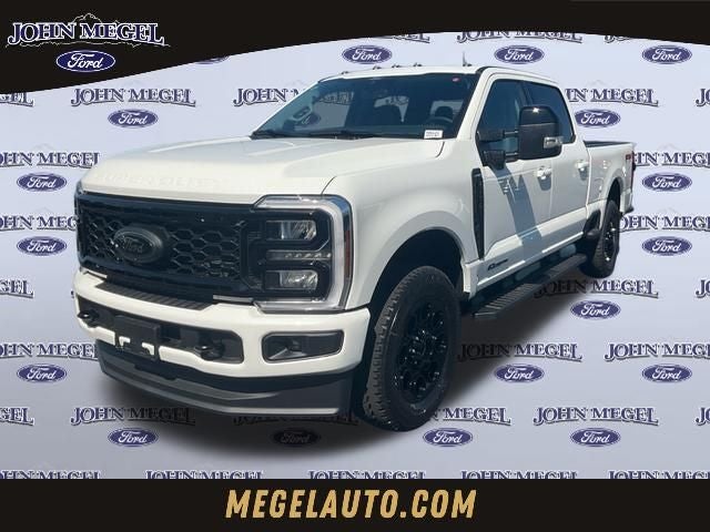 2026 Ford F-250SD Lariat in White — front three-quarter view