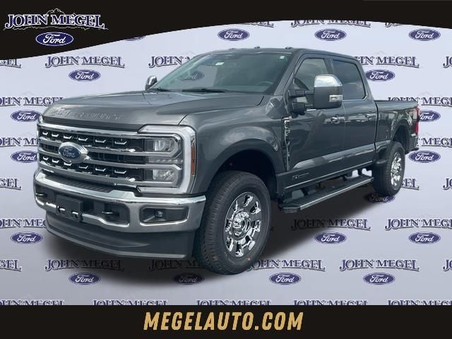 2026 Ford F-250SD Lariat in Carbonized Gray Metallic — front three-quarter view