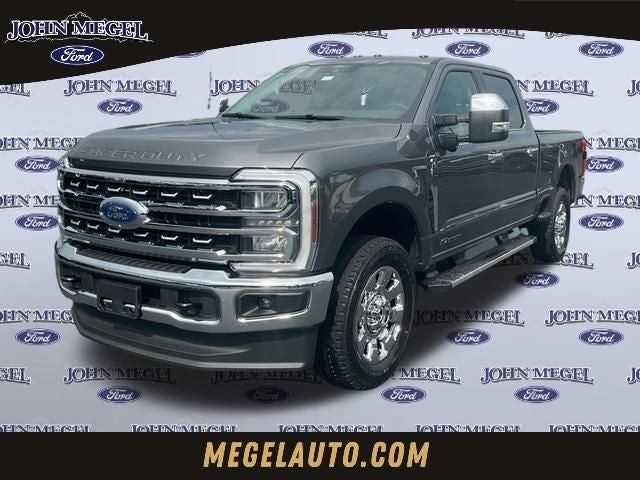 2026 Ford F-250SD Lariat in Carbonized Gray Metallic — front three-quarter view