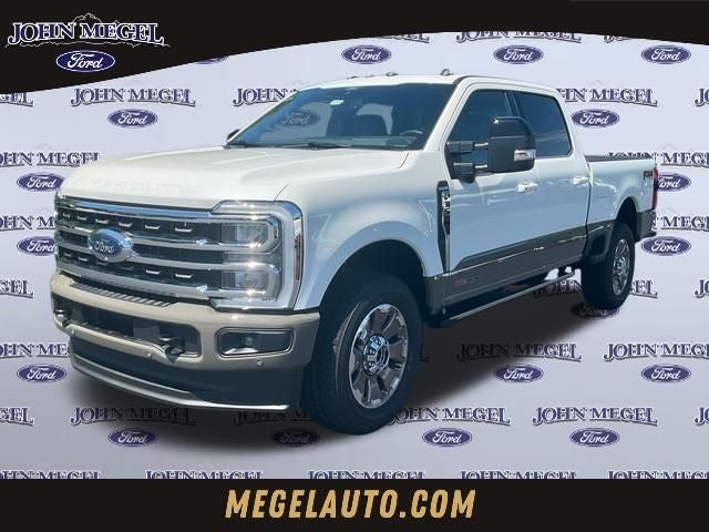 2026 Ford F-350SD King Ranch in Brown — front three-quarter view