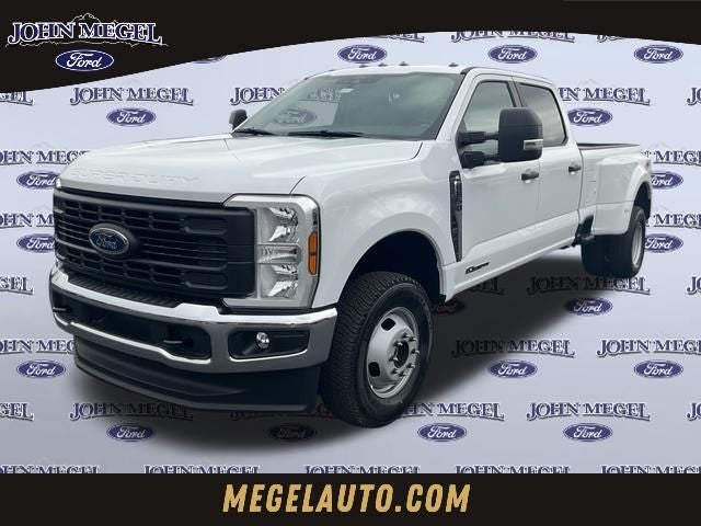 2026 Ford F-350SD XL DRW in Oxford White — front three-quarter view