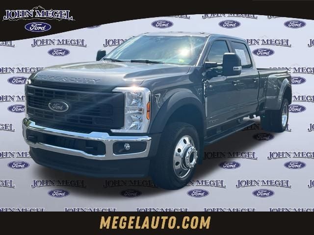 2026 Ford F-450SD XL DRW in Gray Metallic — front three-quarter view