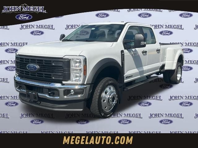 2026 Ford F-450SD XL DRW in Oxford White — front three-quarter view