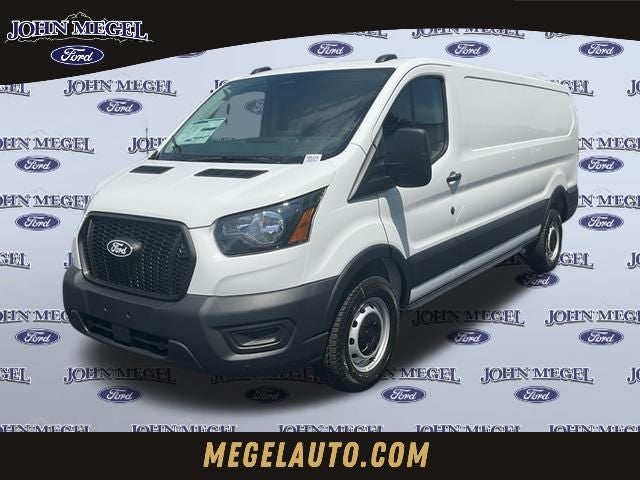 2026 Ford Transit-250 Base LOW ROOF in Oxford White — front three-quarter view