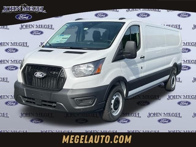 2026 Ford Transit-250 Base LOW ROOF in Oxford White — front three-quarter view