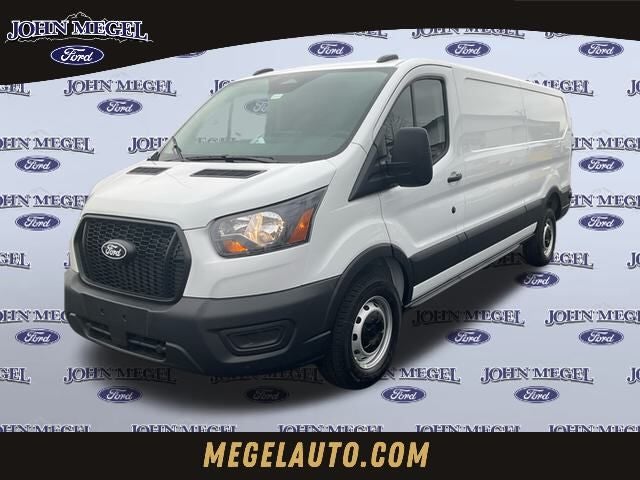 2026 Ford Transit-250 Base LOW ROOF in Oxford White — front three-quarter view