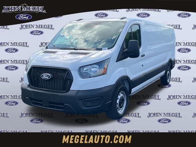 2026 Ford Transit-250 Base LOW ROOF in Oxford White — front three-quarter view