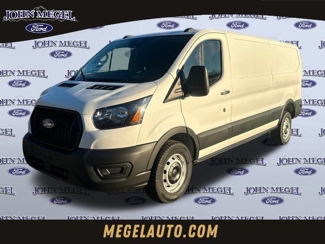 2026 Ford Transit-250 Base LOW ROOF in Oxford White — front three-quarter view