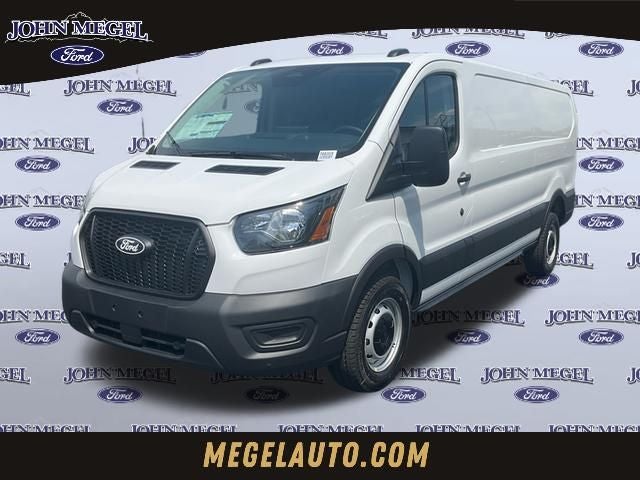 2026 Ford Transit-250 Base LOW ROOF in Oxford White — front three-quarter view