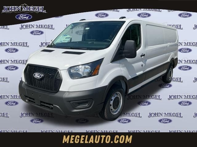 2026 Ford Transit-250 Base LOW ROOF in Oxford White — front three-quarter view