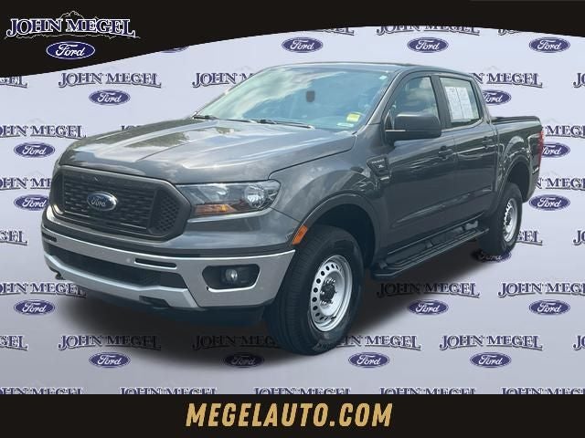 2019 Ford Ranger XL in Magnetic — front three-quarter view