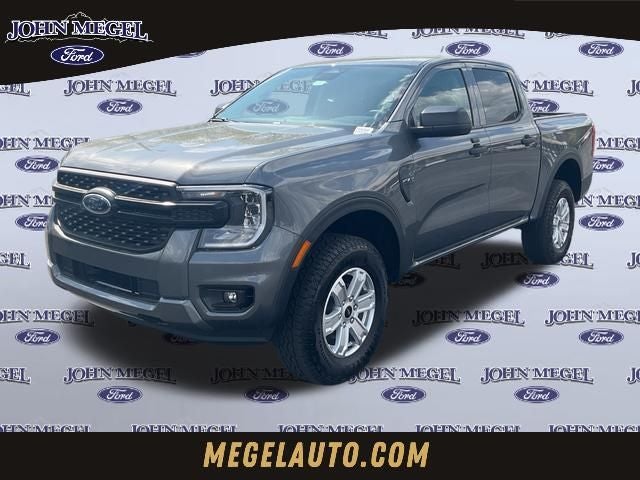 2026 Ford Ranger XL STX in Gray Metallic — front three-quarter view