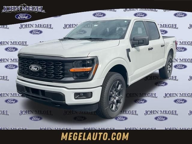 2026 Ford F-150 STX in Avalanche — front three-quarter view