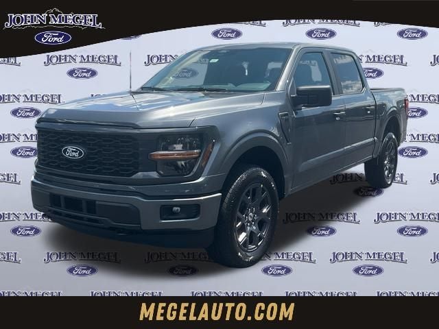 2026 Ford F-150 STX in Carbonized Gray Metallic — front three-quarter view