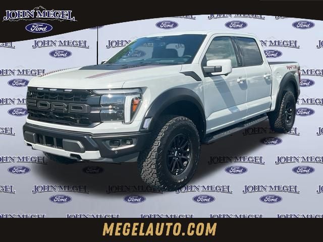 2026 Ford F-150 Raptor in Avalanche — front three-quarter view