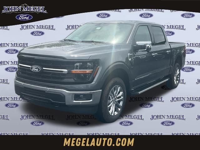 2026 Ford F-150 XLT in Carbonized Gray Metallic — front three-quarter view