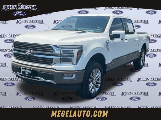 2025 Ford F-150 King Ranch in Brown — front three-quarter view
