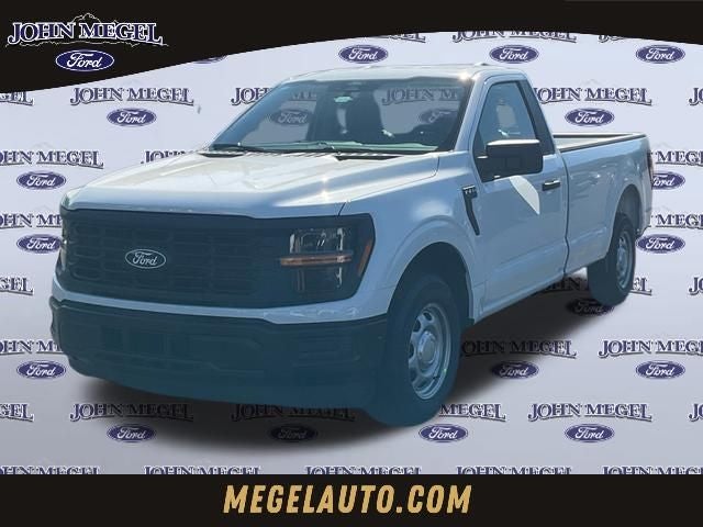 2026 Ford F-150 XL in Oxford White — front three-quarter view