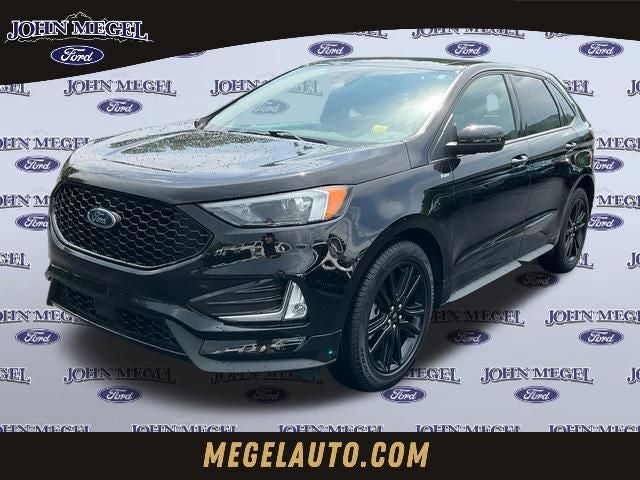 2024 Ford Edge ST Line in Black Metallic — front three-quarter view