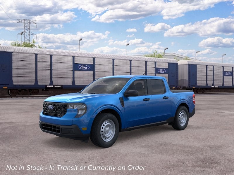 2026 Ford Maverick XL in Velocity Blue — front three-quarter view