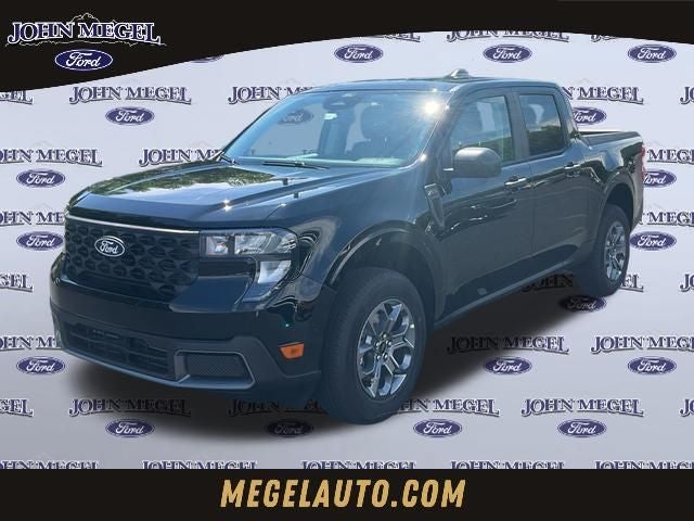 2026 Ford Maverick XLT in Shadow Black — front three-quarter view