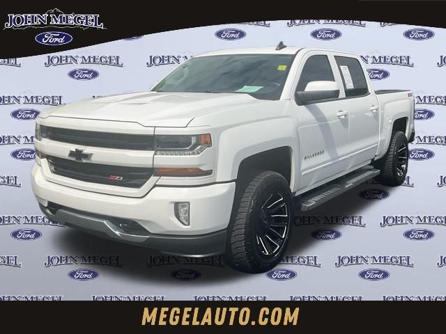 2017 Chevrolet Silverado 1500 LT LT2 in Summit White — front three-quarter view