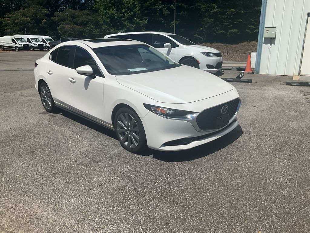 2025 Mazda Mazda3 — rear three-quarter view