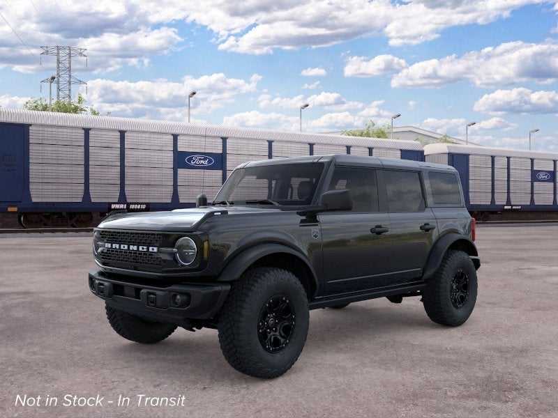 2026 Ford Bronco Big Bend in Shadow Black — front three-quarter view